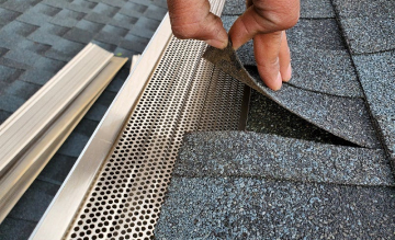 Architectural Copper Gutter Guard System