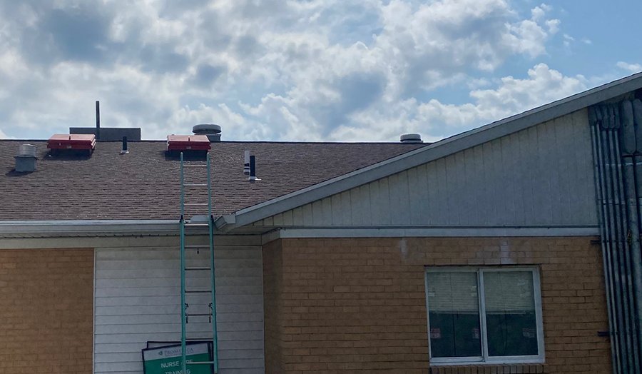 GUTTER CLEANING - WIP PICTURE